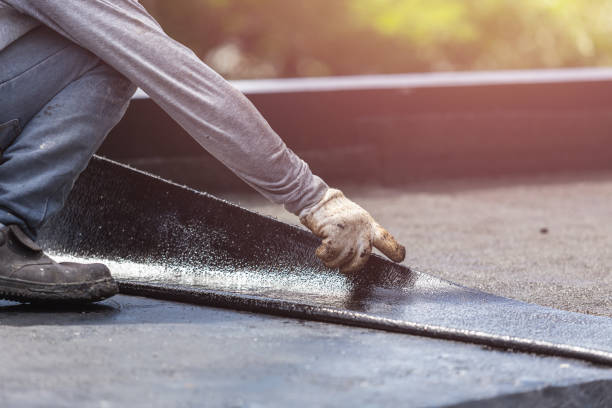 Professional Waterproofing technician working in Tucker, GA